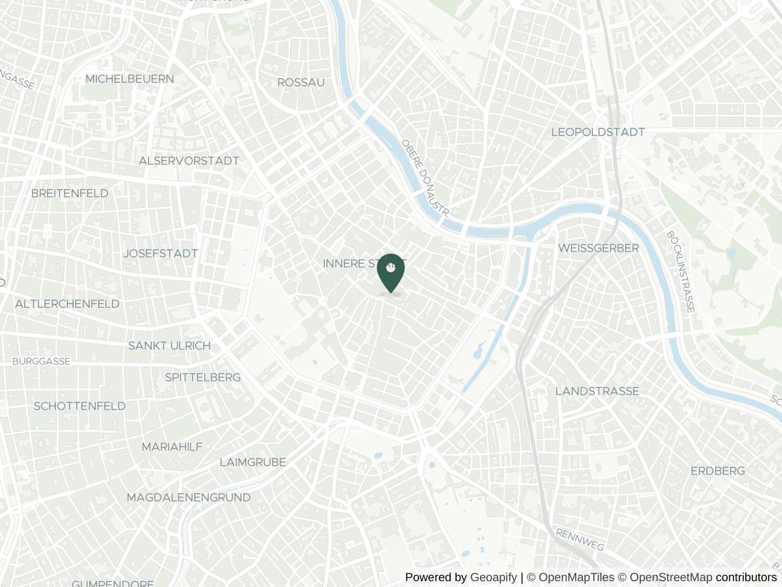 Map of Vienna