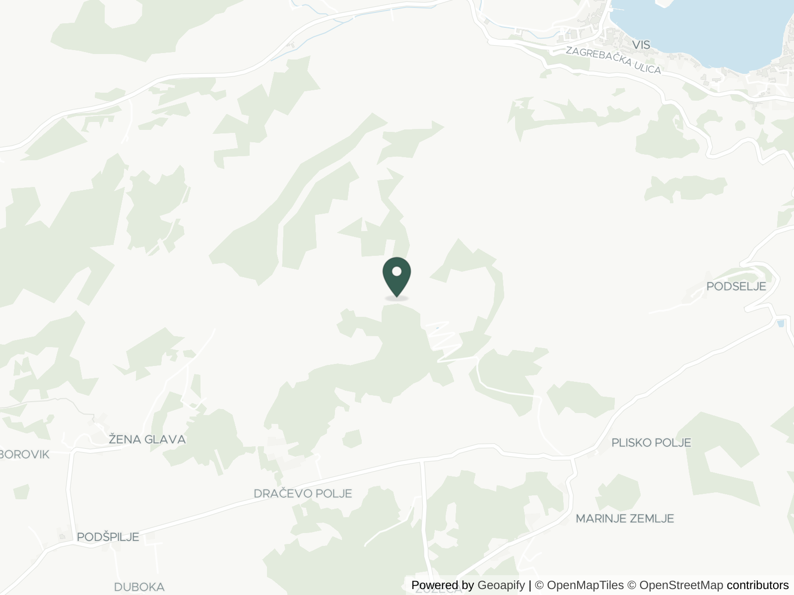 Map of Vis