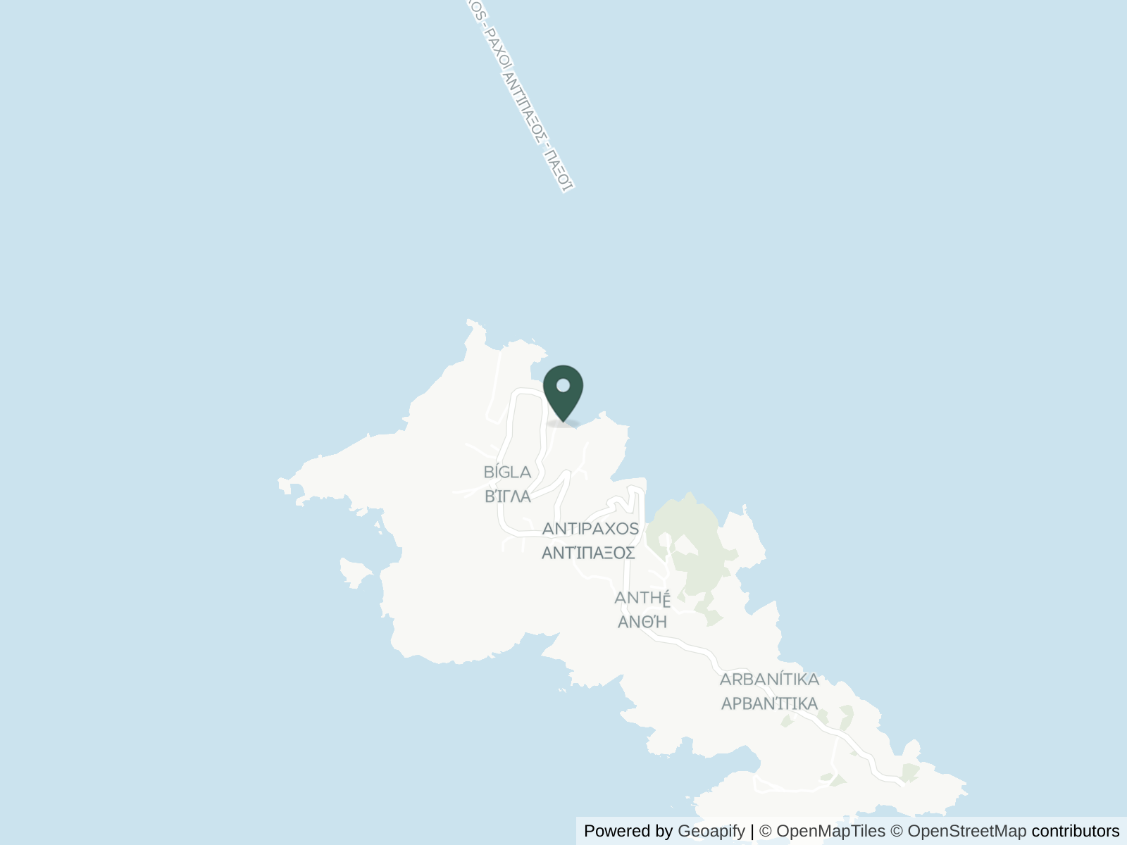 Map of Voutoumi