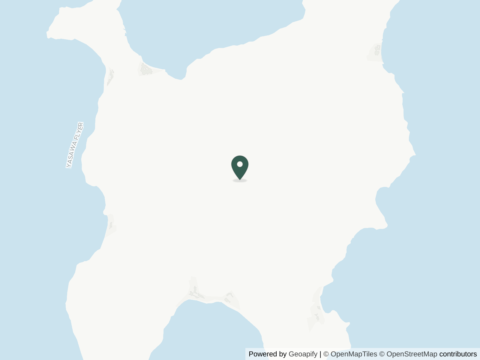 Map of Yasawa Islands