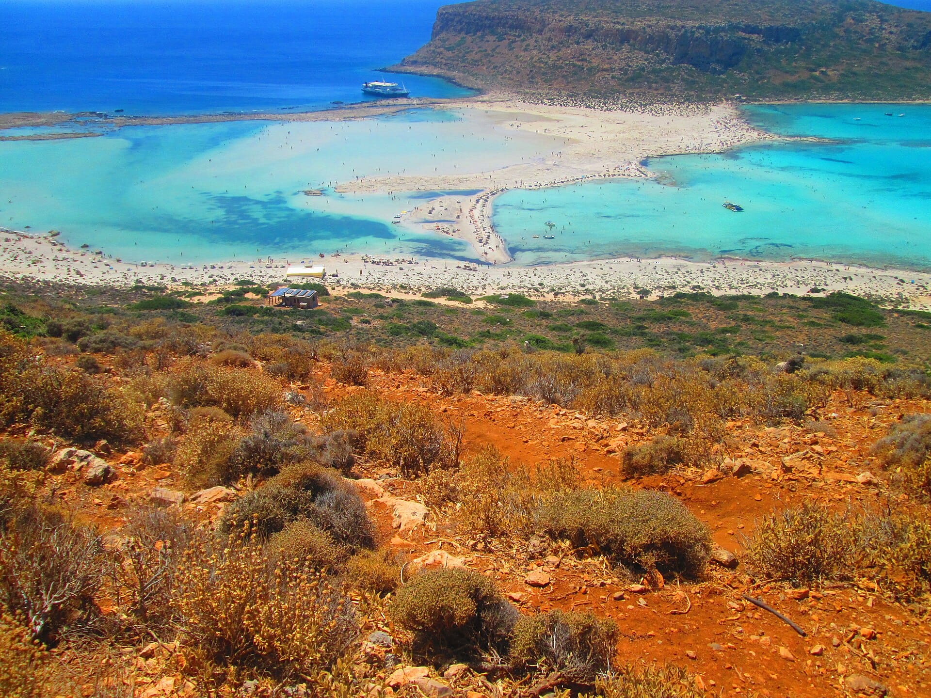 Balos Lagoon, Crete, Greece
