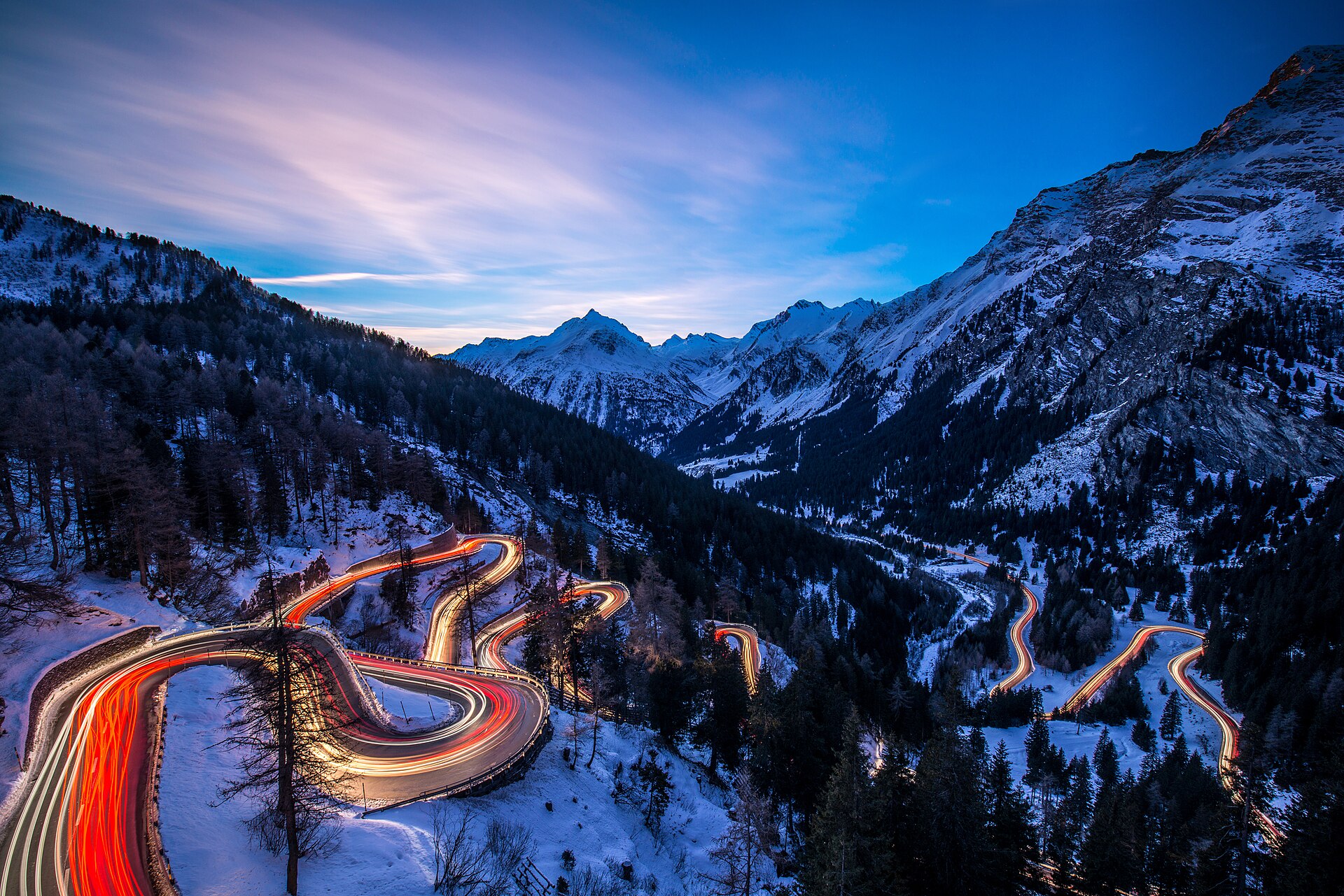 Maloja Pass, Switzerland