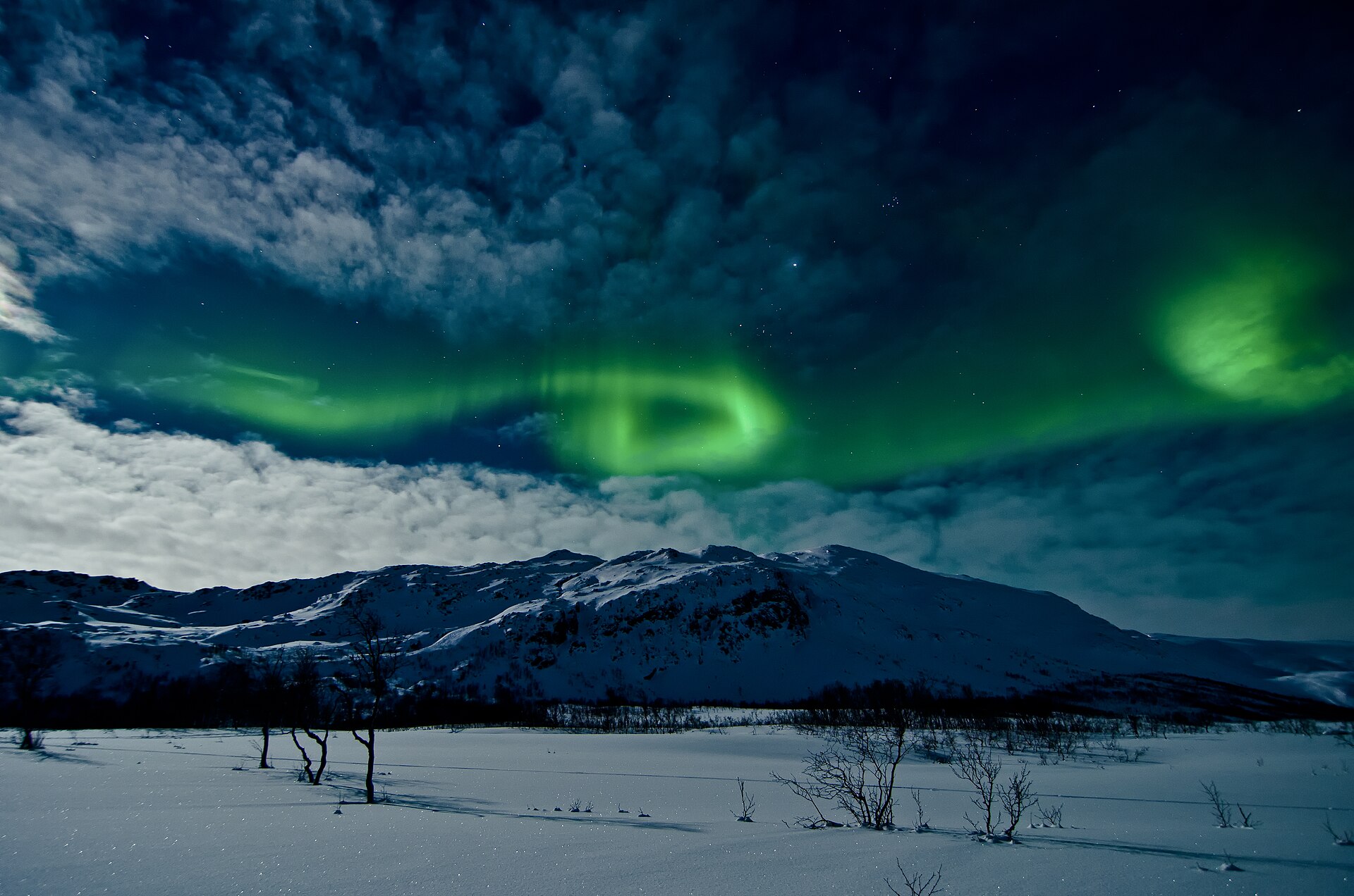 Northern lights from Tromsø, Norway