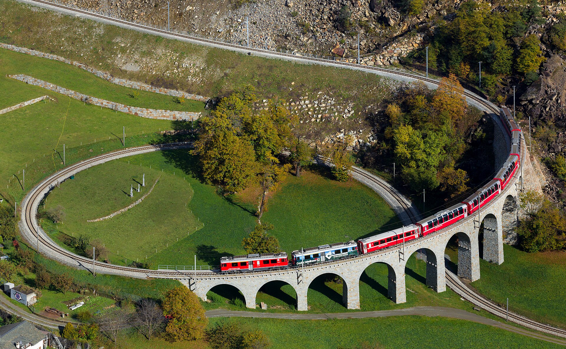 Bernina Express, Switzerland to Italy