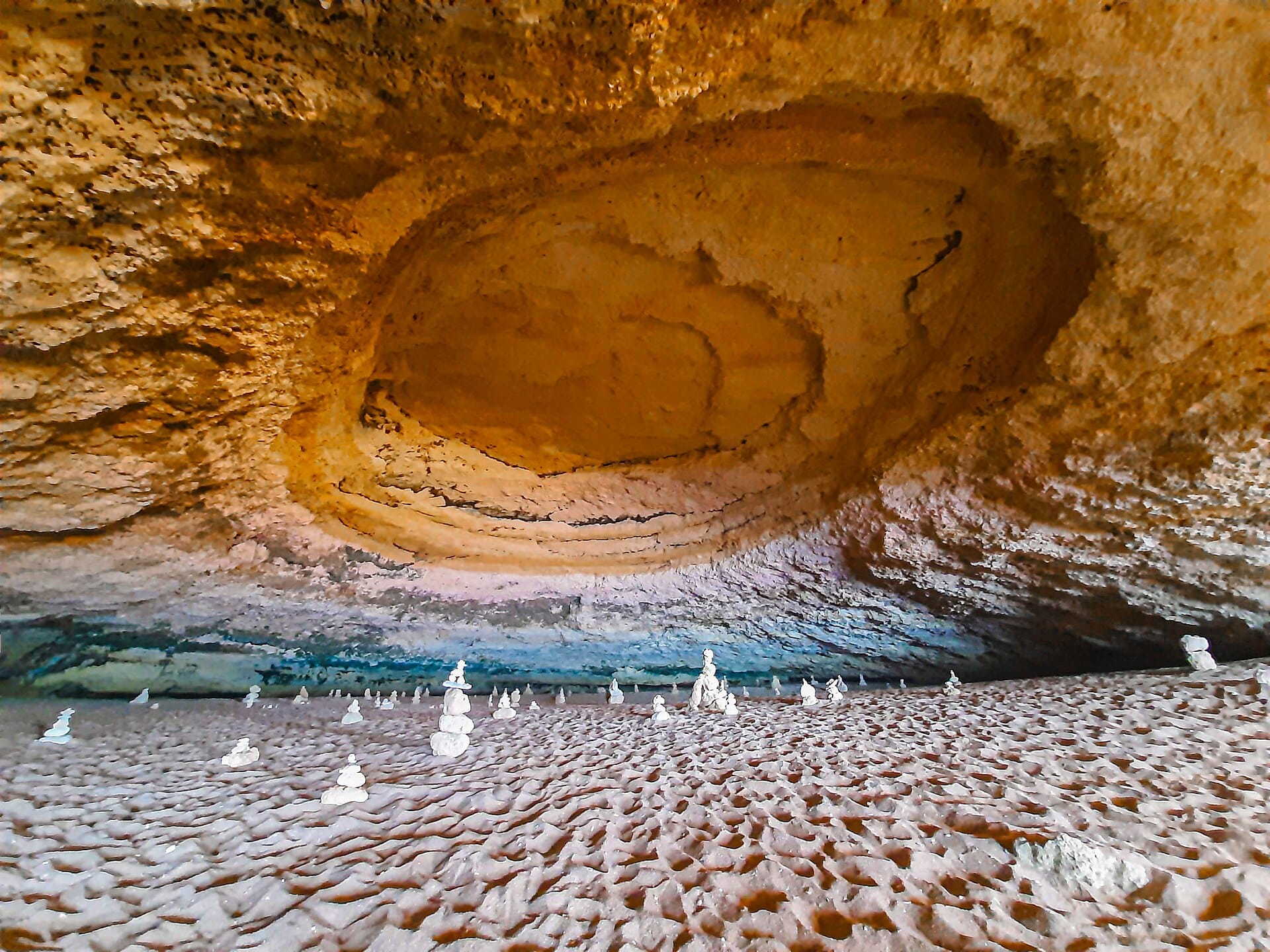 Kayaking the Benagil caves, Algarve, Portugal