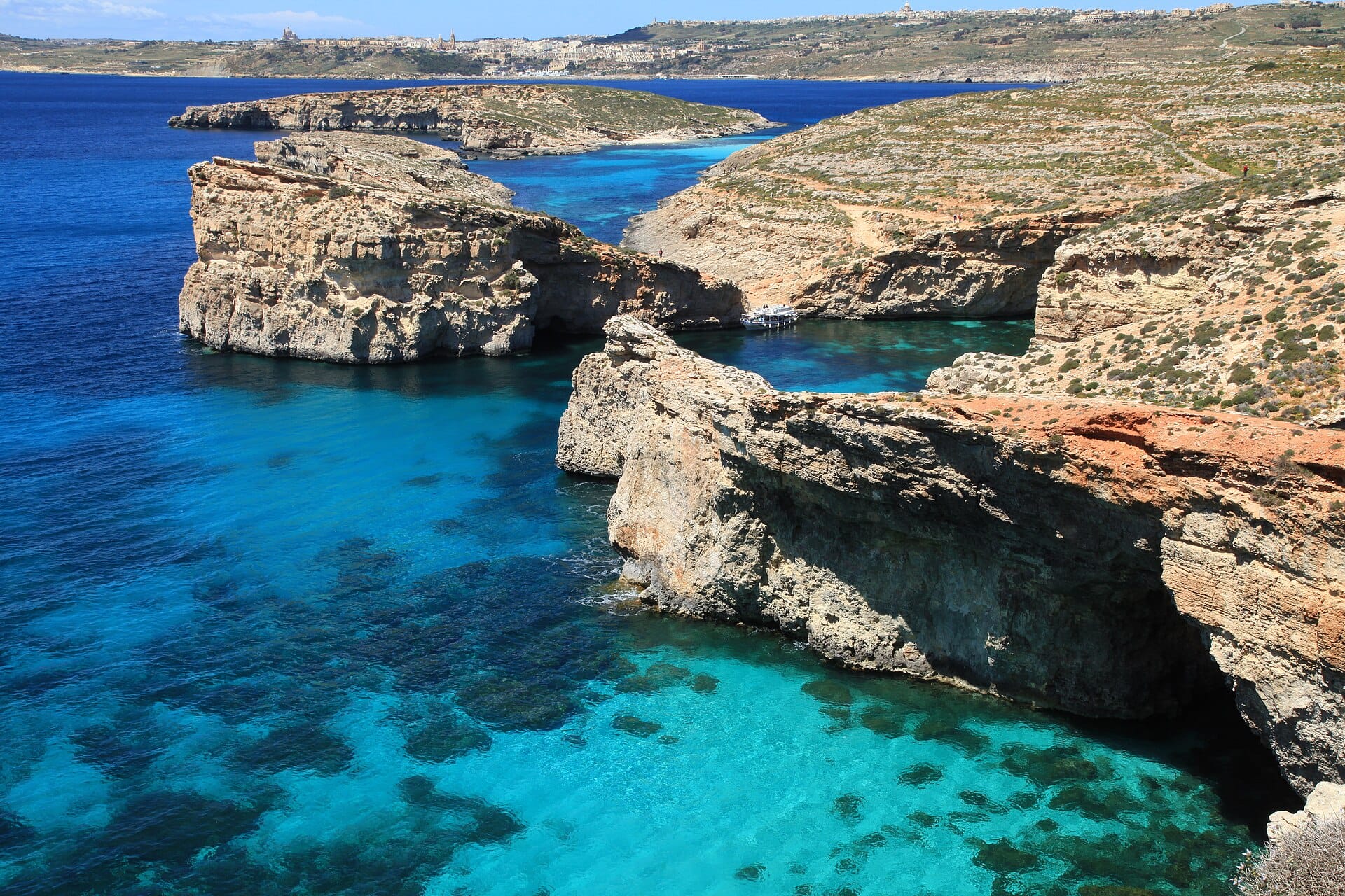 Swimming Comino's Blue Lagoon, Malta