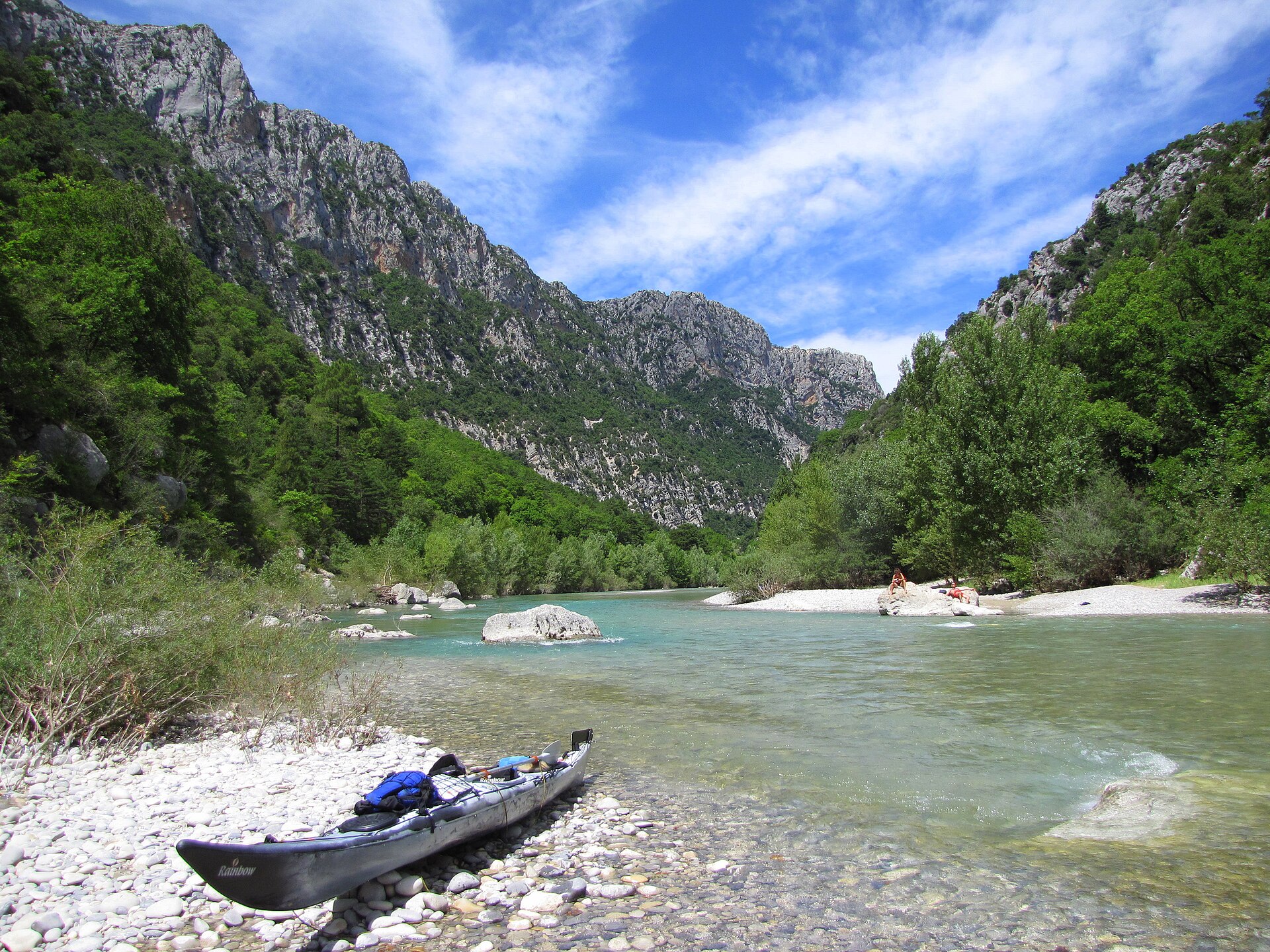 Kayaking the Verdon Gorge, France